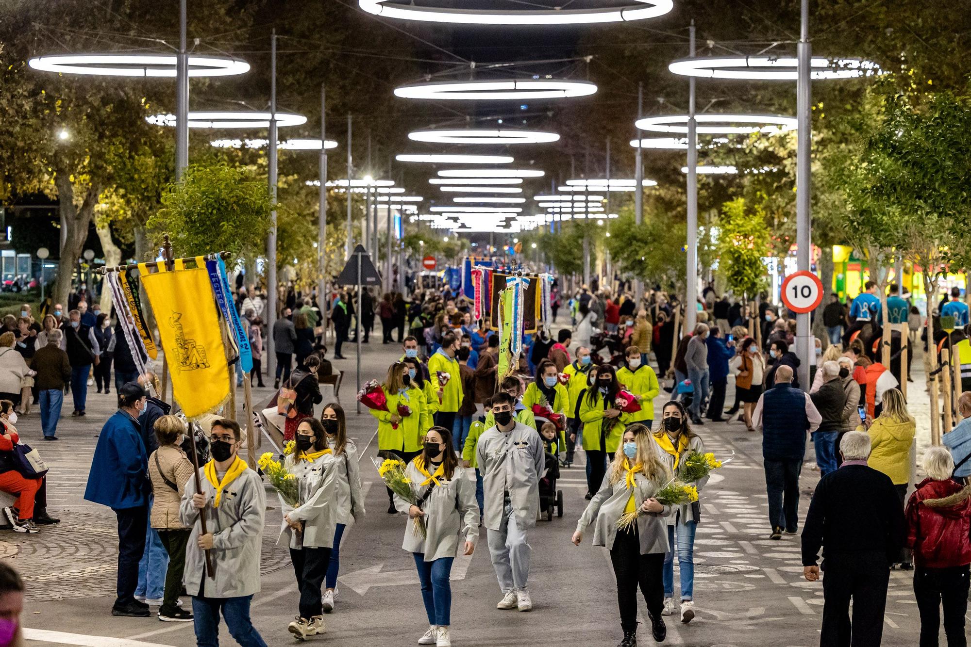 Fiestas de Benidorm: Flores para honrar a la patrona