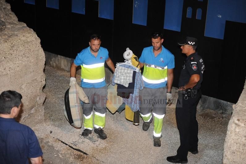 Desalojan al presunto violador del parking de la Glorieta