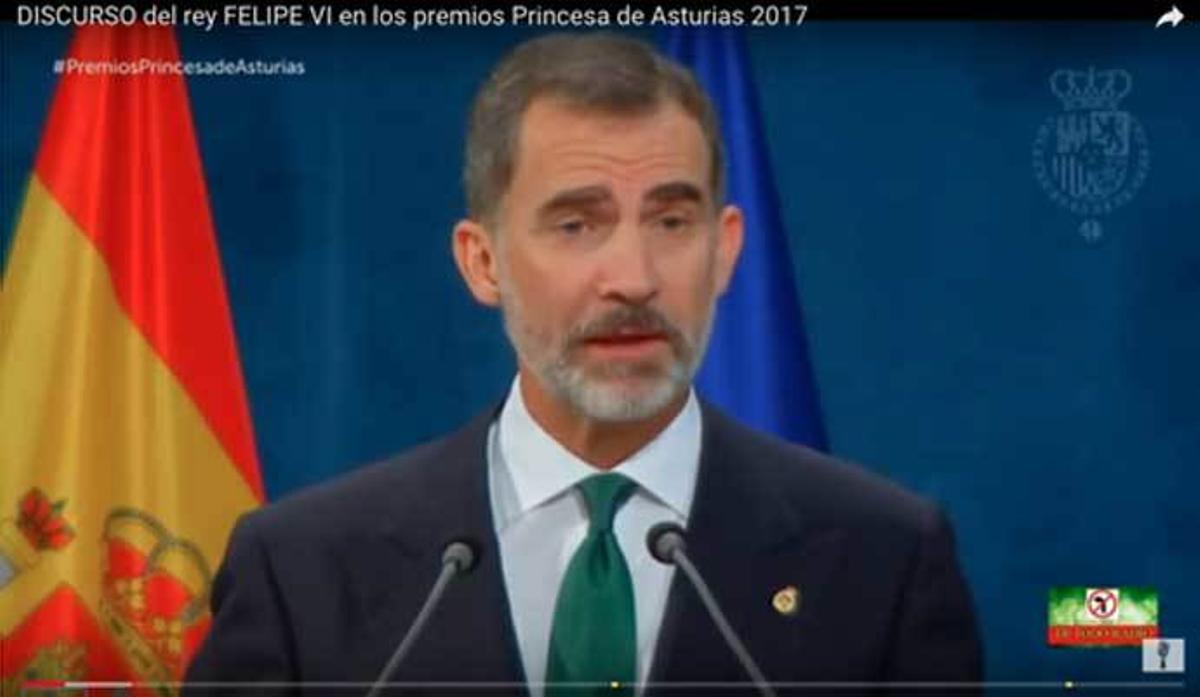 El mensaje no verbal del Rey