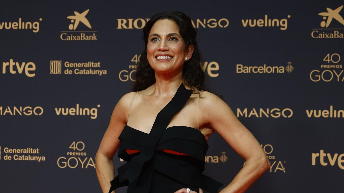 Spanish actress Toni Acosta arrives for the 40th Goya Awards ceremony in Barcelona, Catalonia, Spain, 28 February 2026. EFE/Quique Garcia