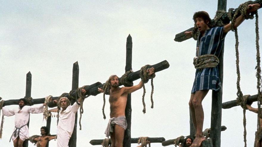 La crucifixión de los Monty Python