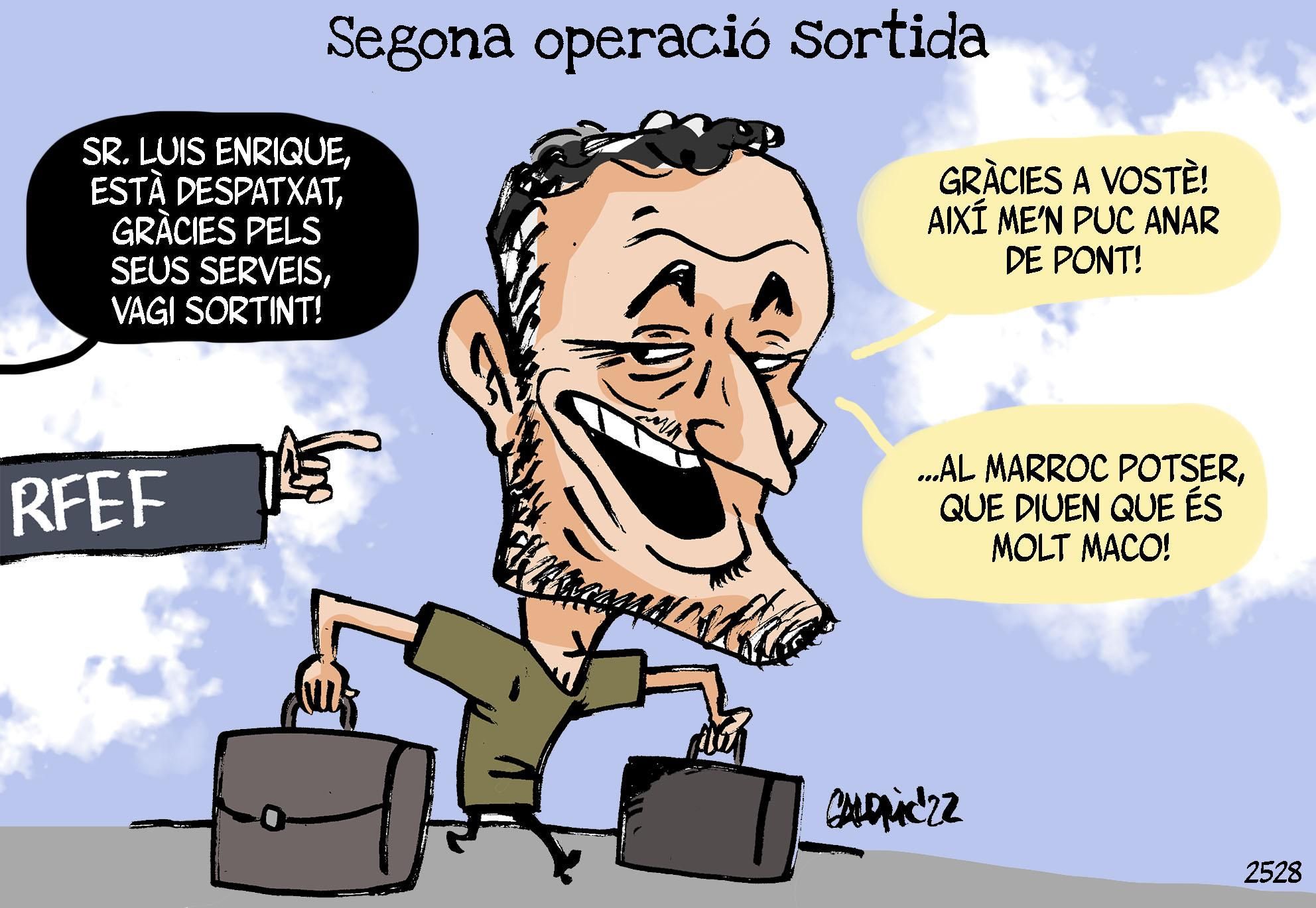 L&#039;adreçador de divendres 9 de desembre del 2022, per Galdric Sala