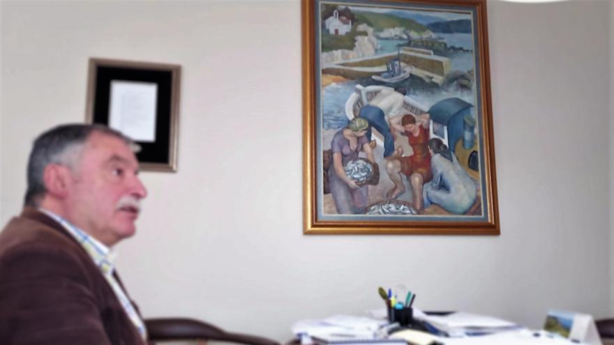 Oleiros negocia con la familia del pintor Felipe Criado la cesión de cincuenta cuadros
