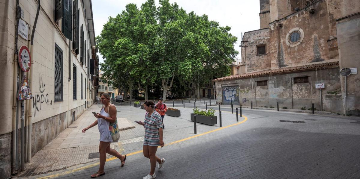 La Plaza Quadrado, en Palma de Mallorca.