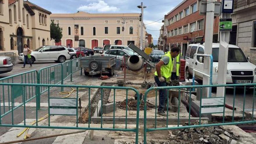 Les obres de la caseta de l&#039;ONCE.