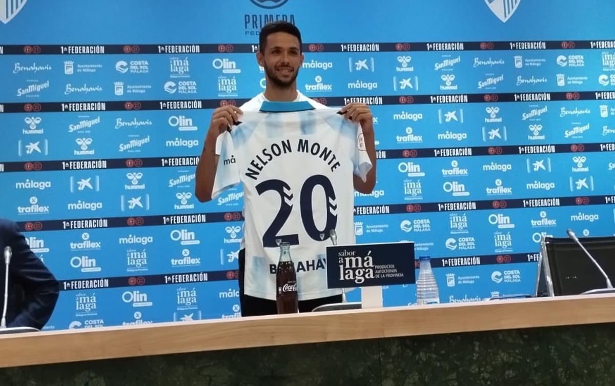 Nélson Monte, nuevo jugador del Málaga CF.