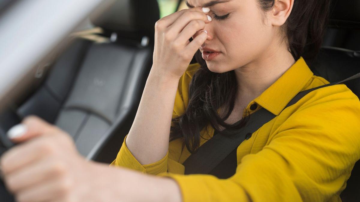 La DGT avisa esto pasa si estás enfermo y conduces