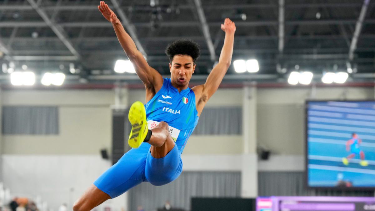 Mattia Furlani logró su primer gran oro absoluto