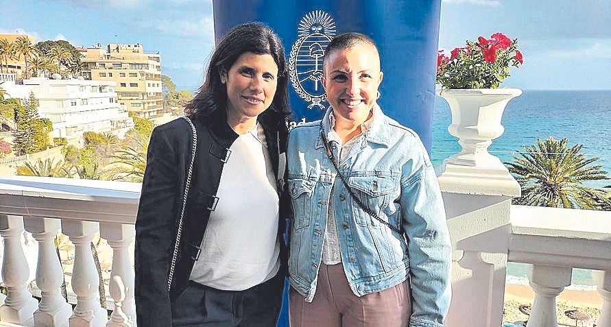 Elisabet García y Frida Portas.