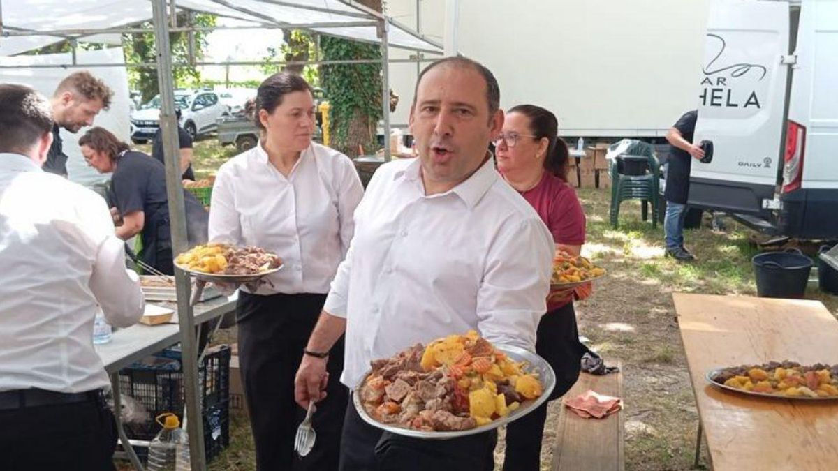 Algunos de los platos 
servidos. |  FdV