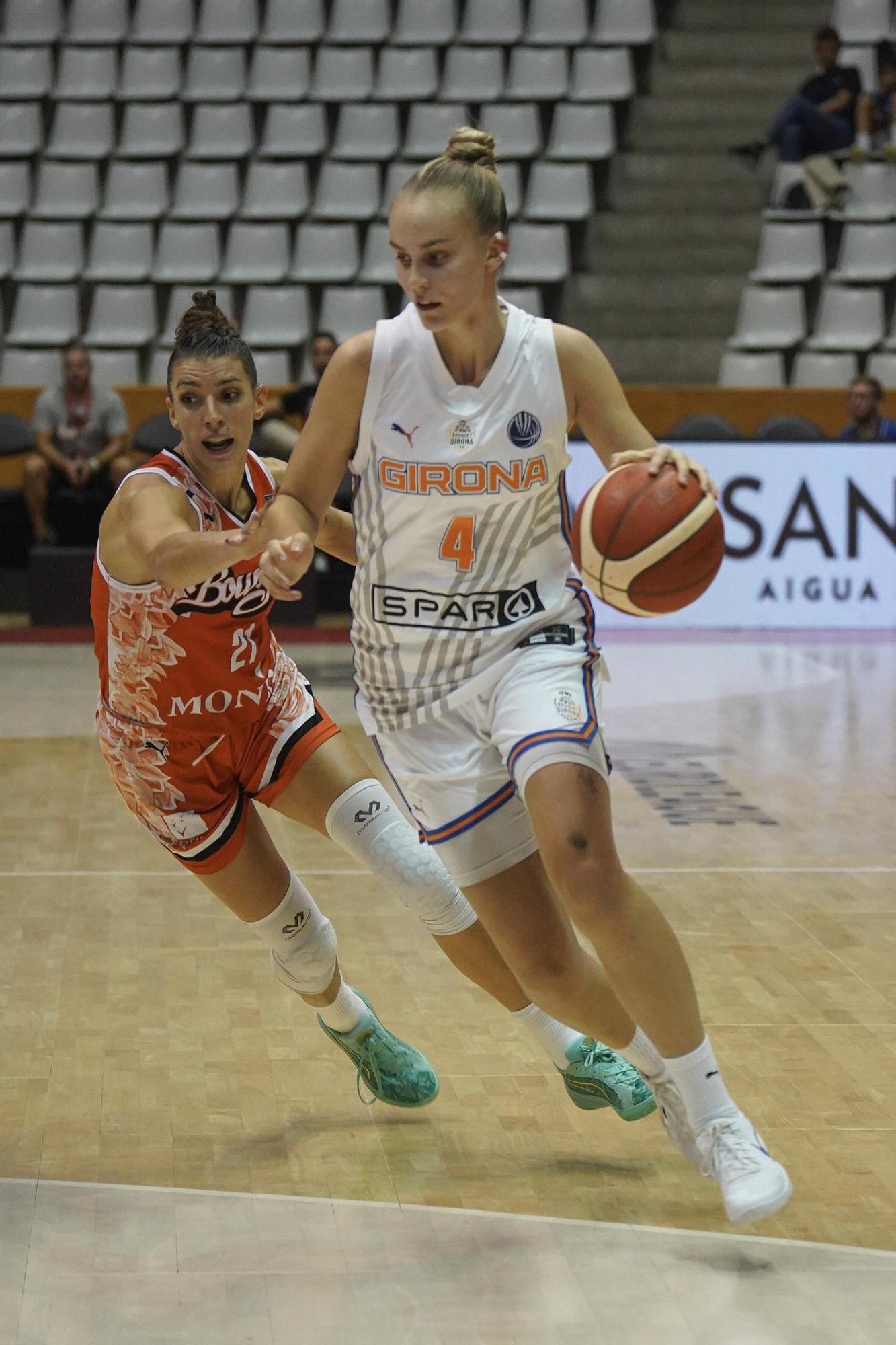 Exhibició de l'Spar Girona a l'Eurolliga contra el Bourges (92-62)