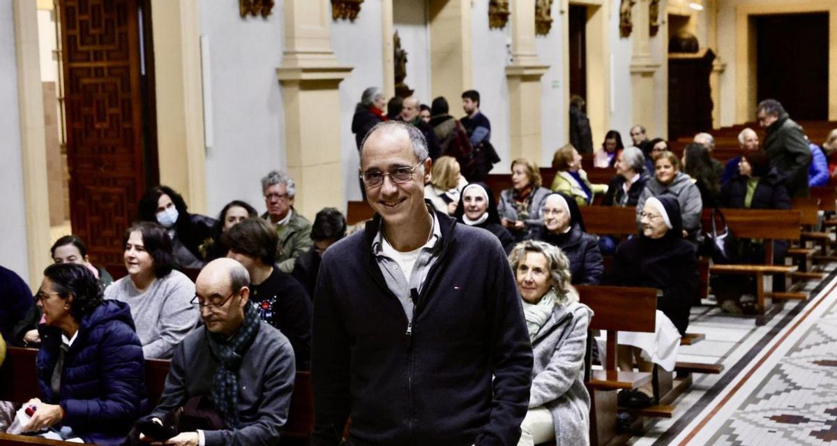 Conferencia del jesuita Rodríguez Olaizola en la Inmaculada | MARCOS LEÓN