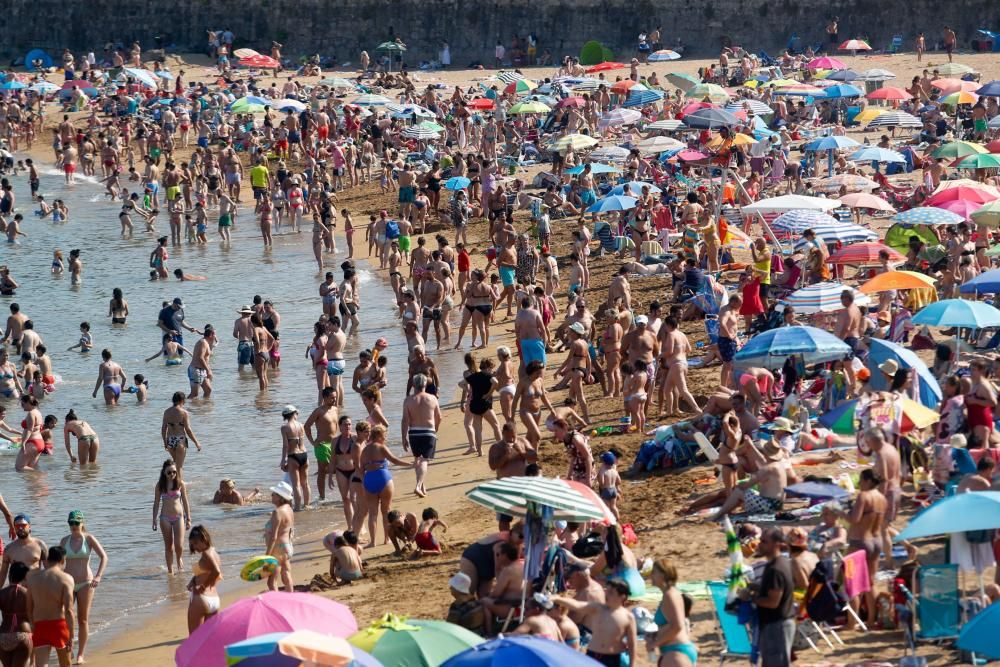 Ola de calor en Asturias