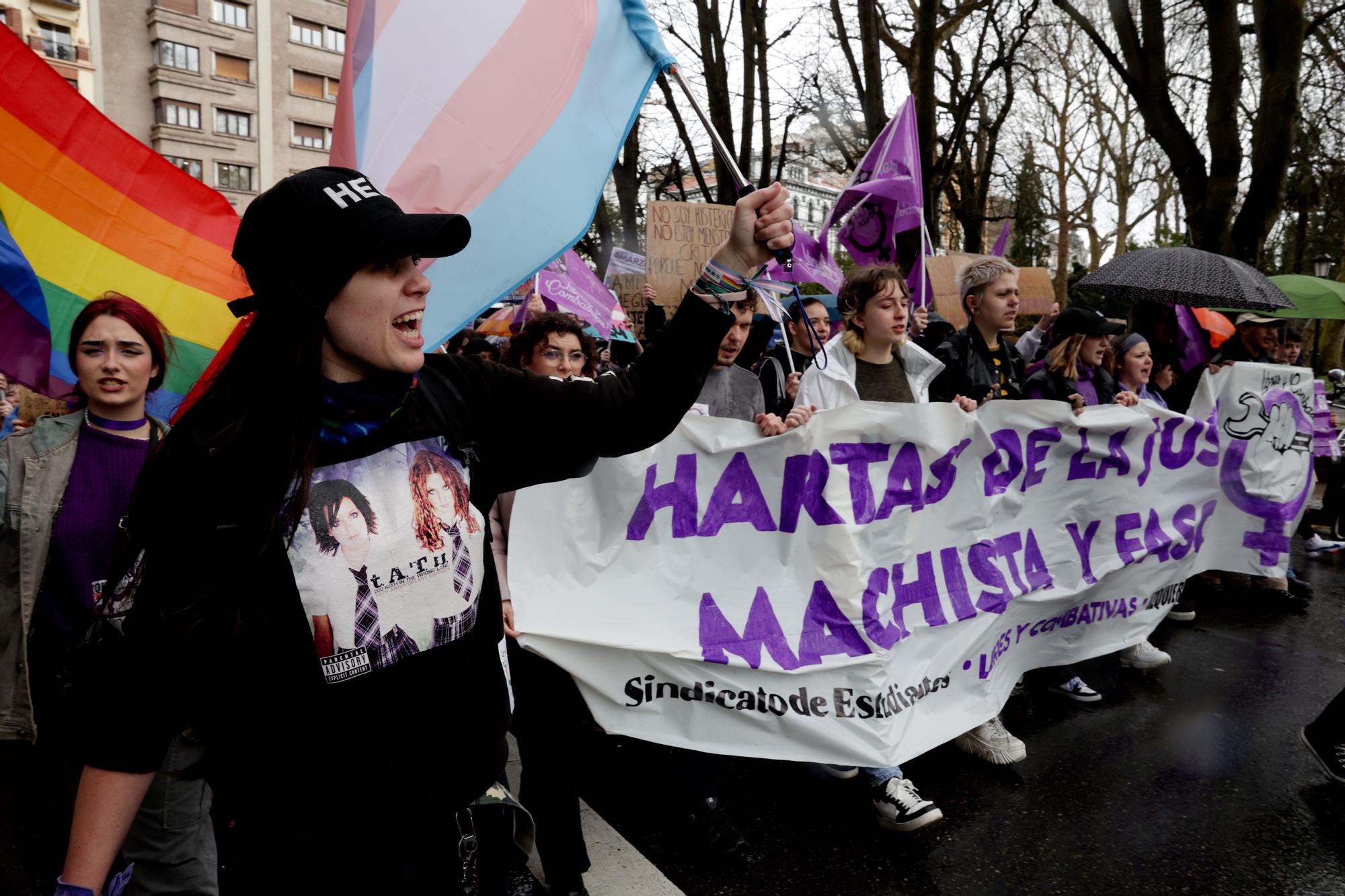 Manifestación del 8M en Oviedo