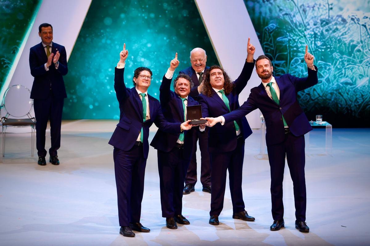 La entrega de los títulos de Hijos Predilectos y Medallas de Andalucía 2026