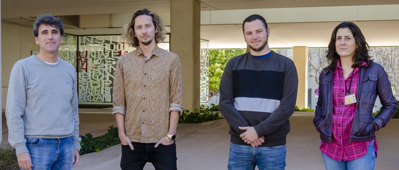 El equipo del Instituto de Neurociencias que ha logrado el descubrimiento.