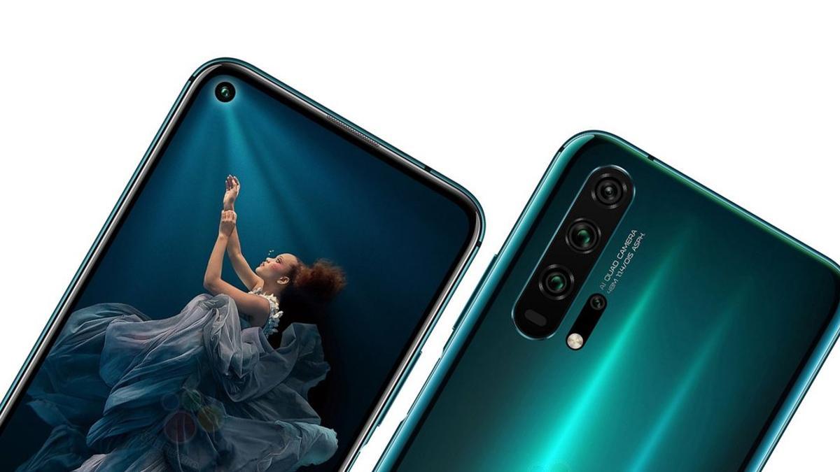 El Honor 20 Pro.