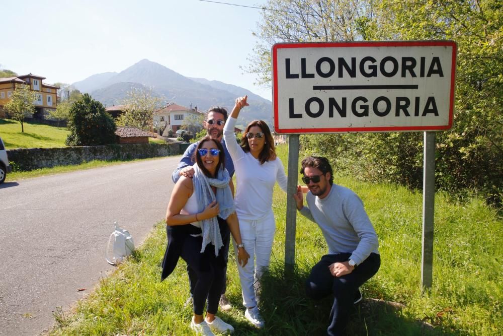 Eva Longoria visita su edén asturiano