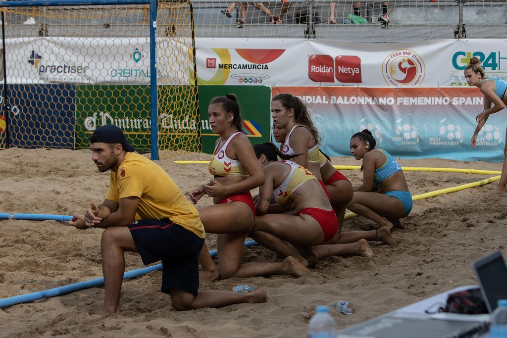 Campeonato de balonmano playa en La Manga