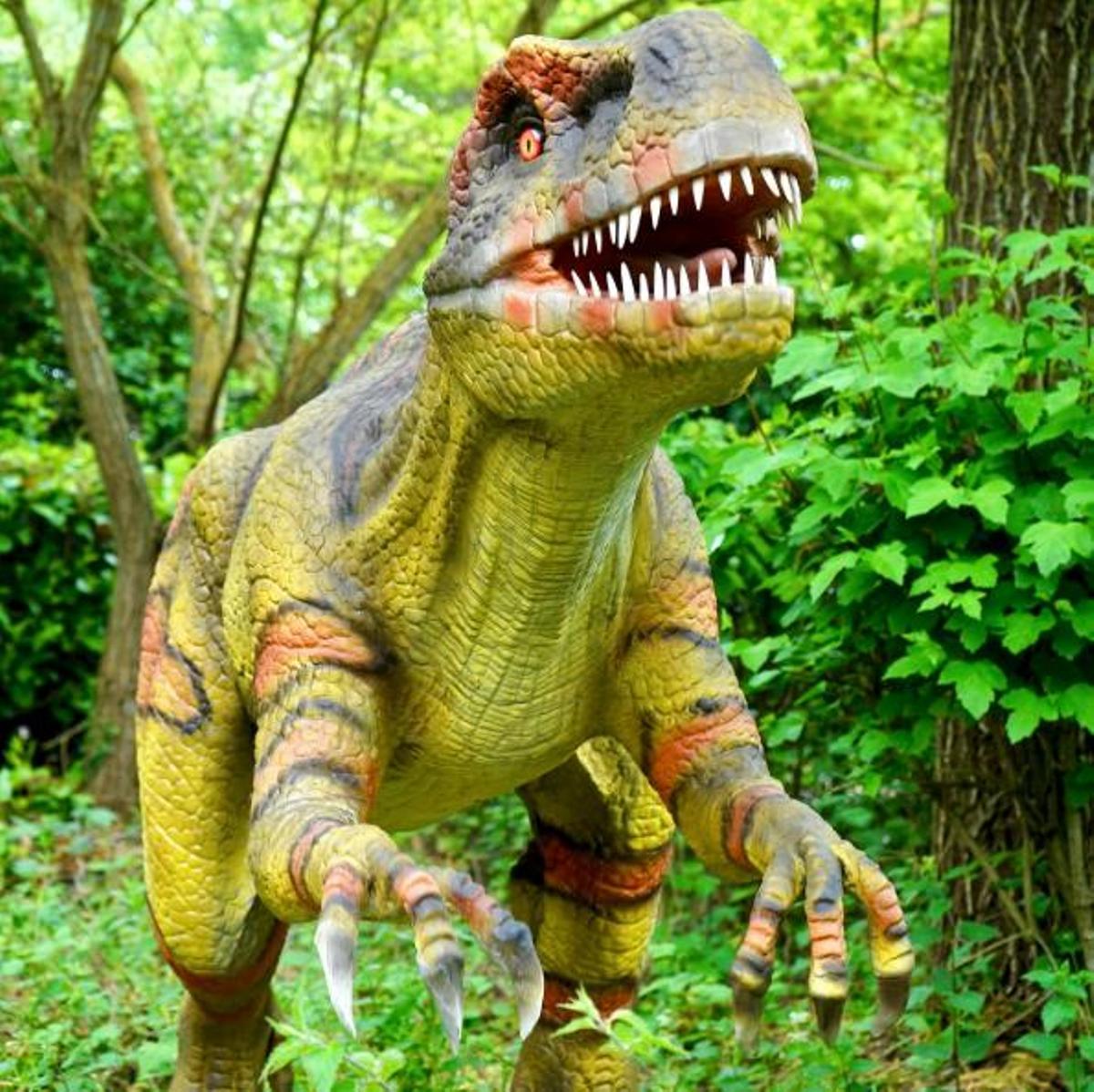 Dinosaurios en Dinolandia Madrid 2026.