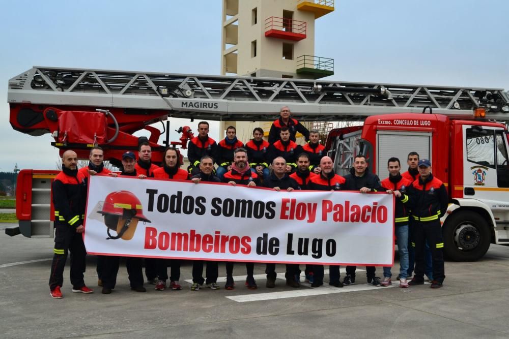 Manifestaciones de bomberos por toda España