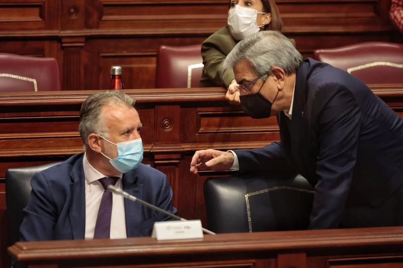 Pleno en el Parlamento de Canarias, 10/11/2021