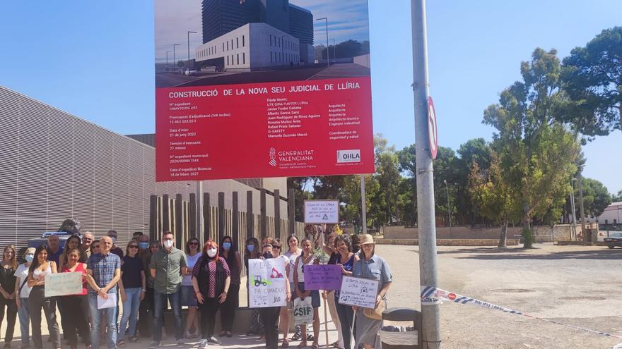 CSIF exige explicaciones a Justicia por el retraso de las obras de la nueva sede judicial de Llíria