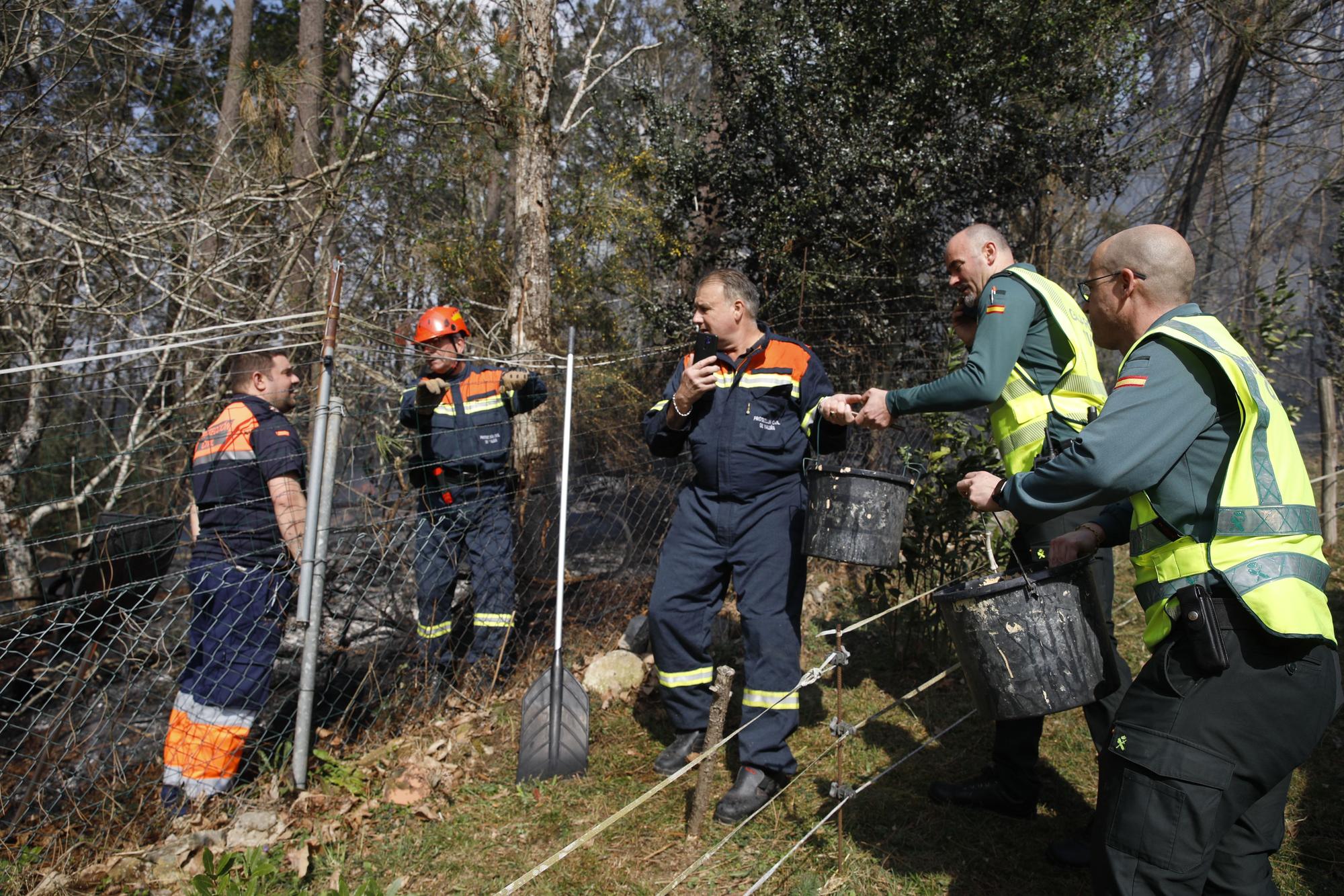 EN IMÁGENES: Gran oleada de incendios en Asturias