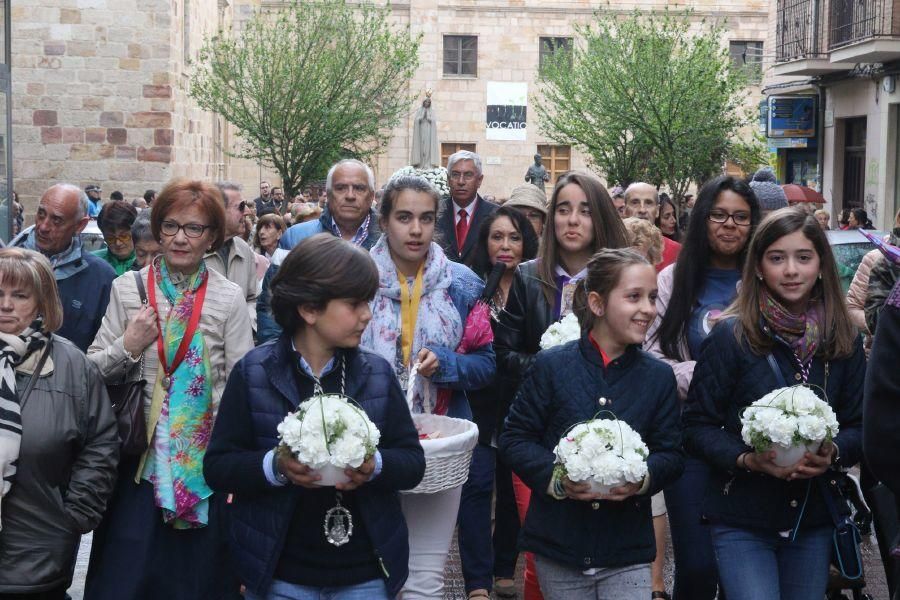 Los zamoranos acompañan a Fátima