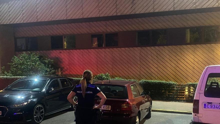 Detenido en Ourense tras huir a pie al ser localizado en un coche robado