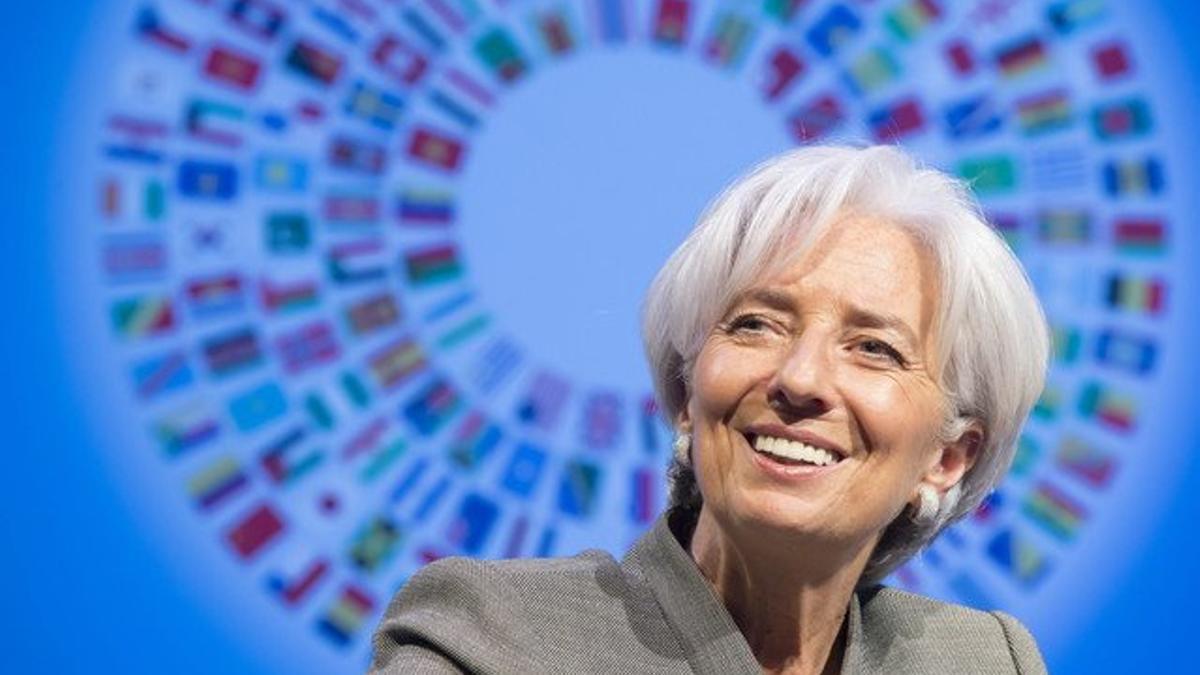 La actual directora gerente del FMI, Christine Lagarde, en Washington.