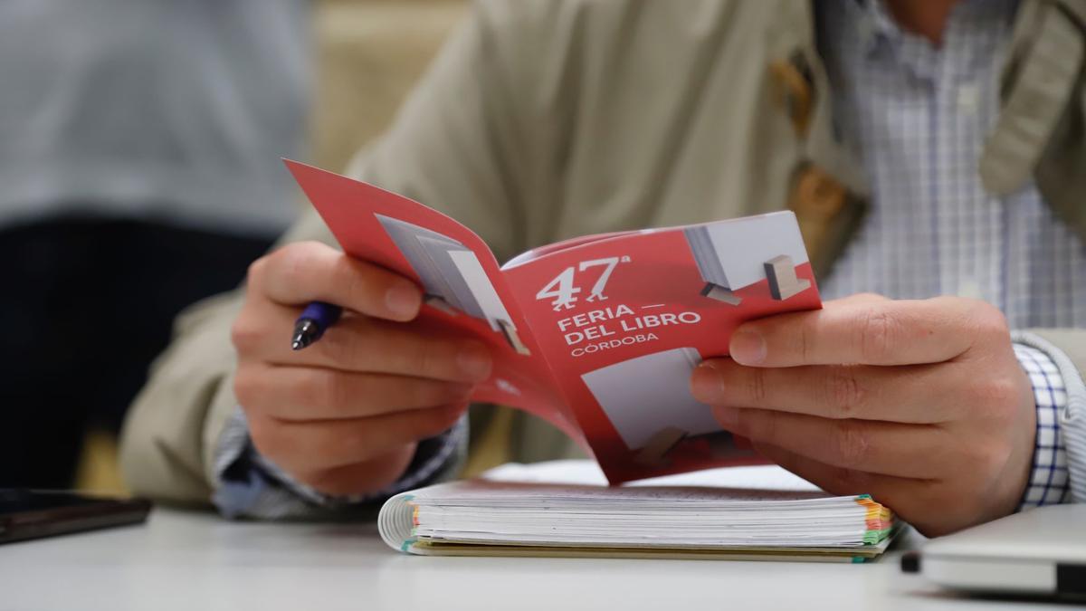 Programa de la Feria del Libro.