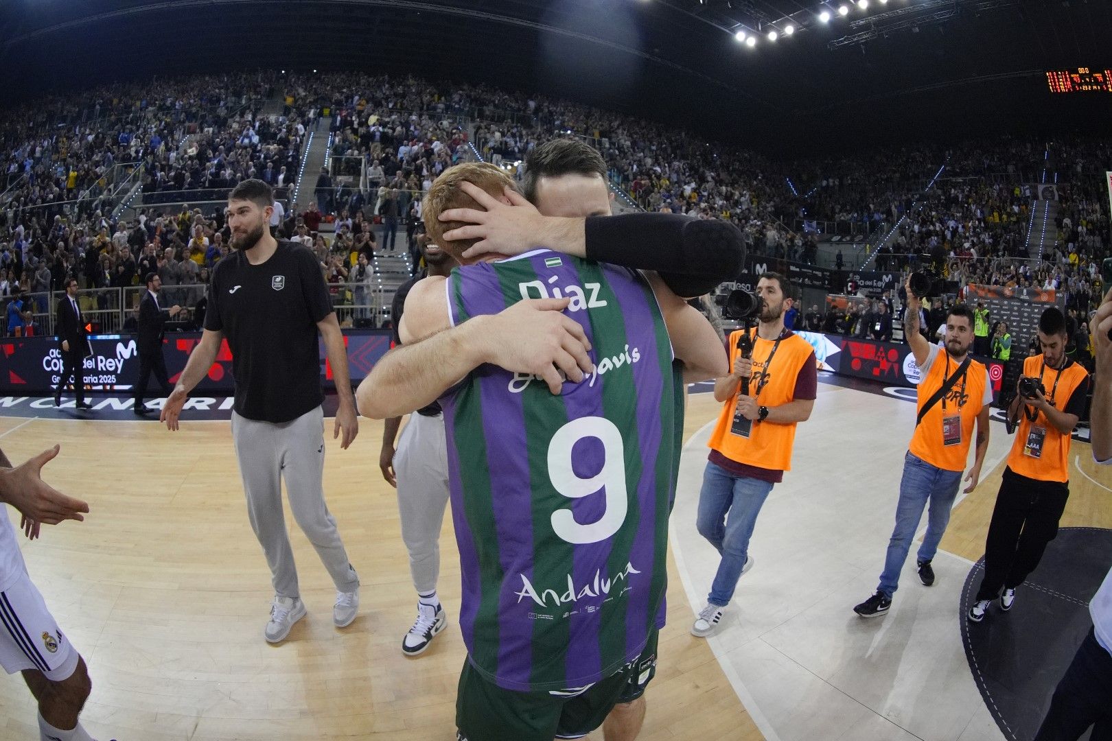 Final de la Copa del Rey de baloncesto: Unicaja - Real Madrid, en imágenes