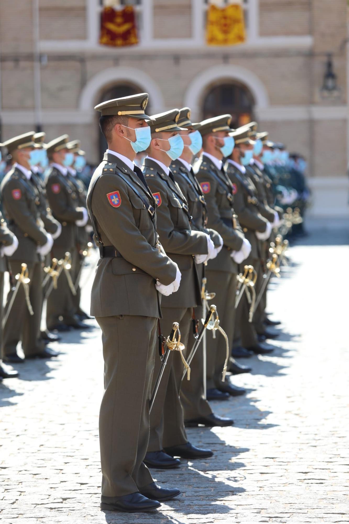 El Rey preside la entrega de despachos a los nuevos oficiales del Ejército y la Guardia Civil