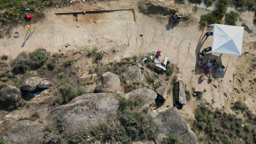 Se reanudan las excavaciones en un antiguo yacimiento mesolítico en los Monegros
