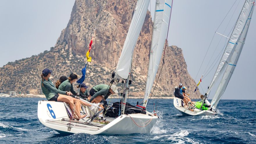 Calpe acoge el Campeonato de España de Match Race