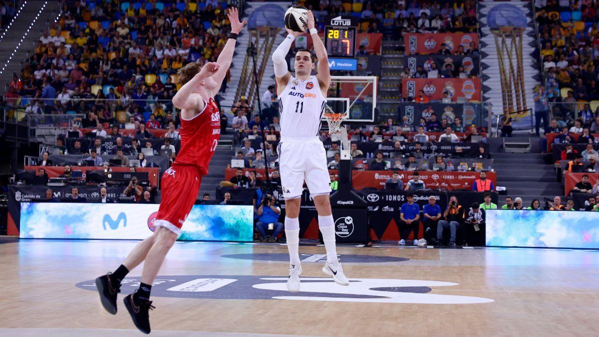 Mario Hezonja lideró el acceso a semifinales de Copa del Real Madrid