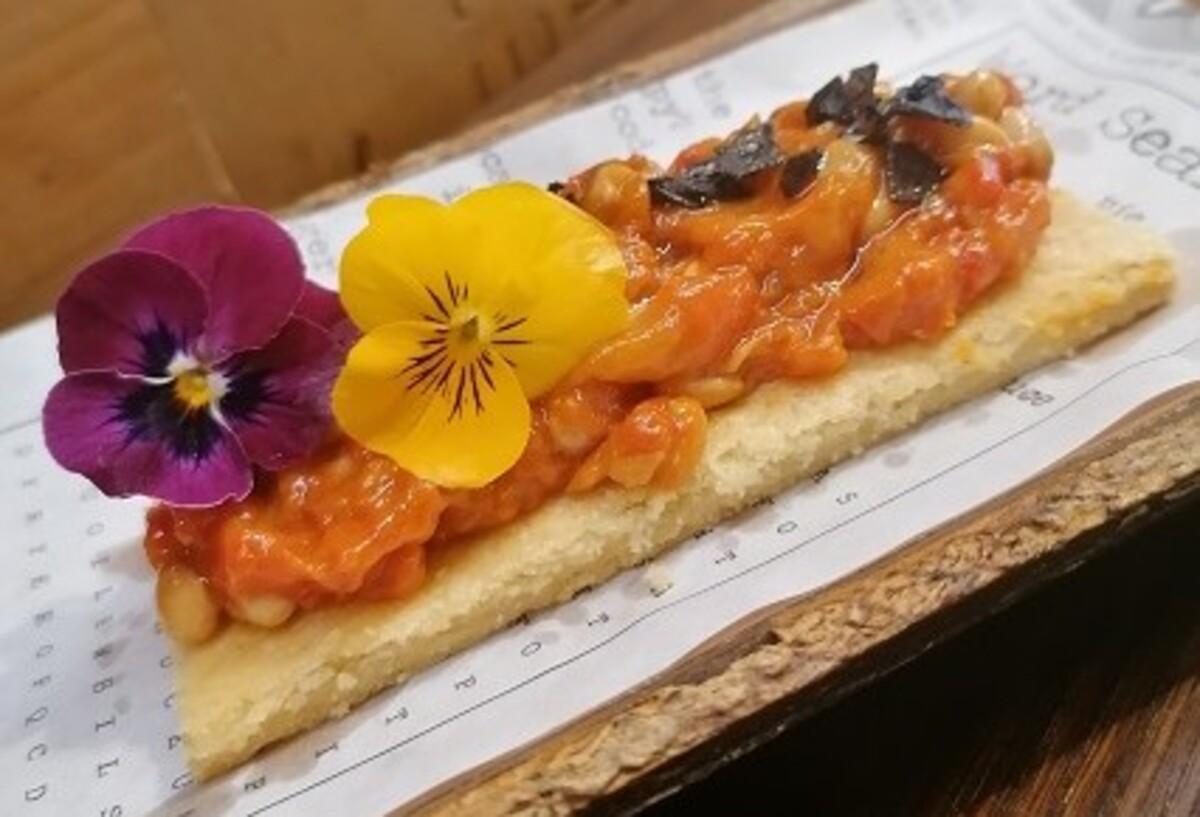 Una de las tapas que participan en la Tapa Cofrade 2023