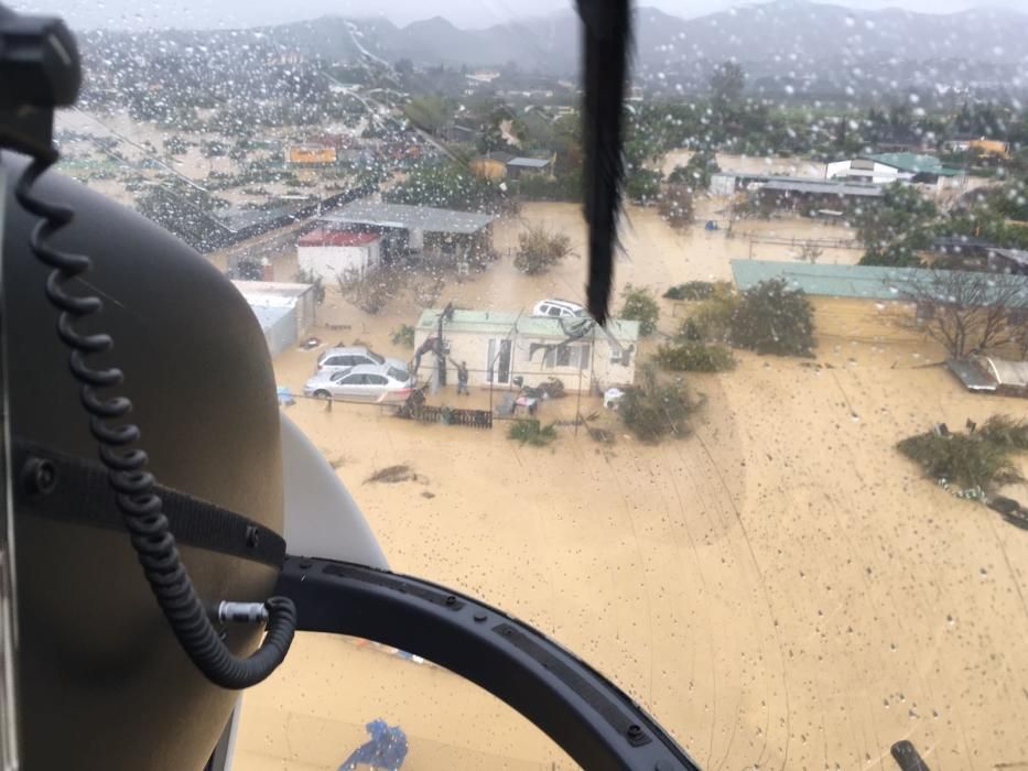 Inundaciones en Málaga 2016