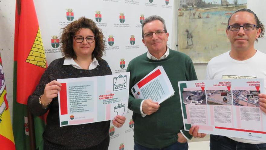 Pilar de la Horadada llevará a cabo una consulta ciudadana para tres proyectos culturales