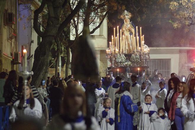 La procesión de la Virgen de la Encarnación y Amor Divino, en fotos
