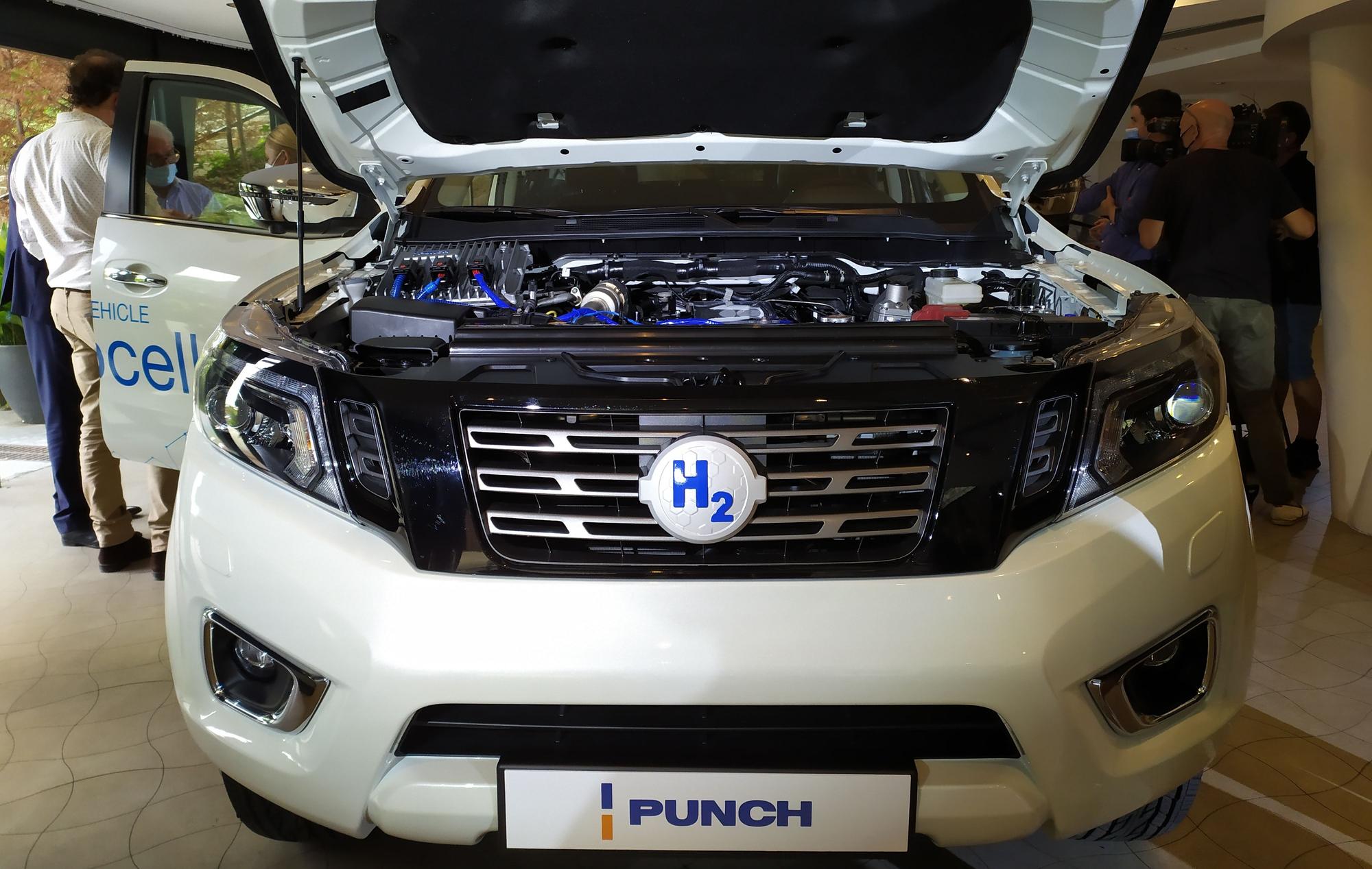 Prototipo de Nissan Navara con motor de Punch