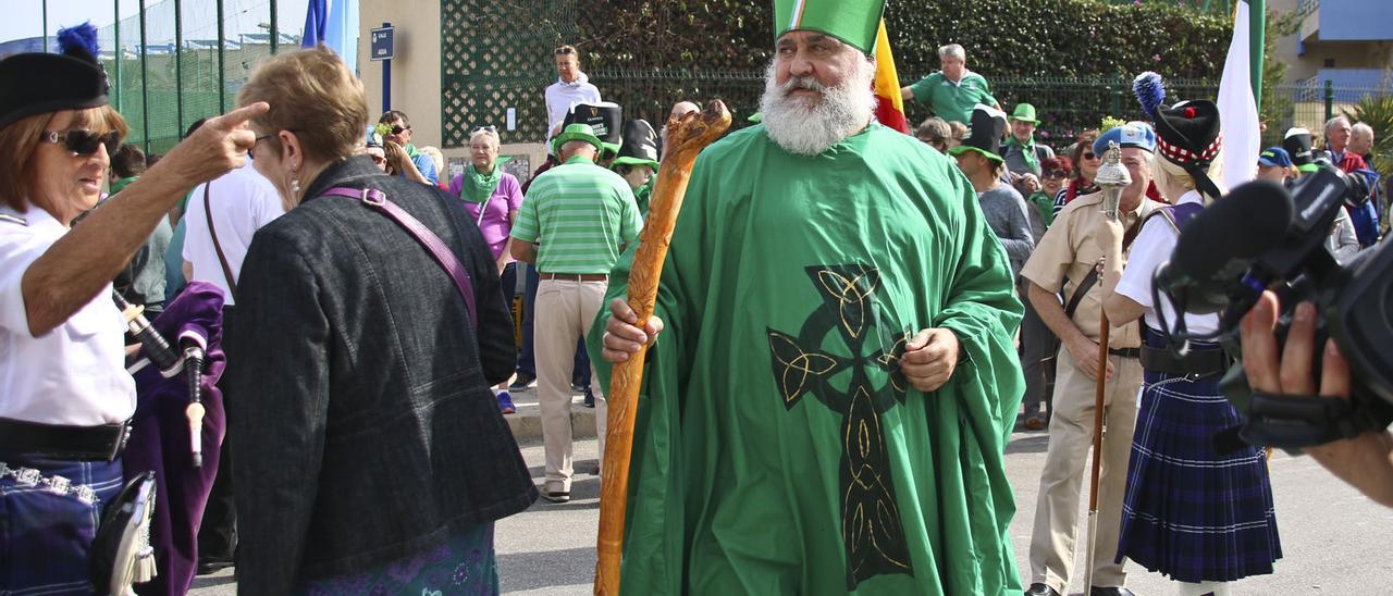 Celebración del día de San Patricio en Orihuela Costa, en una imagen de archivo