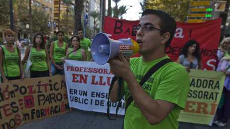 Contra los recortes en la enseñanza