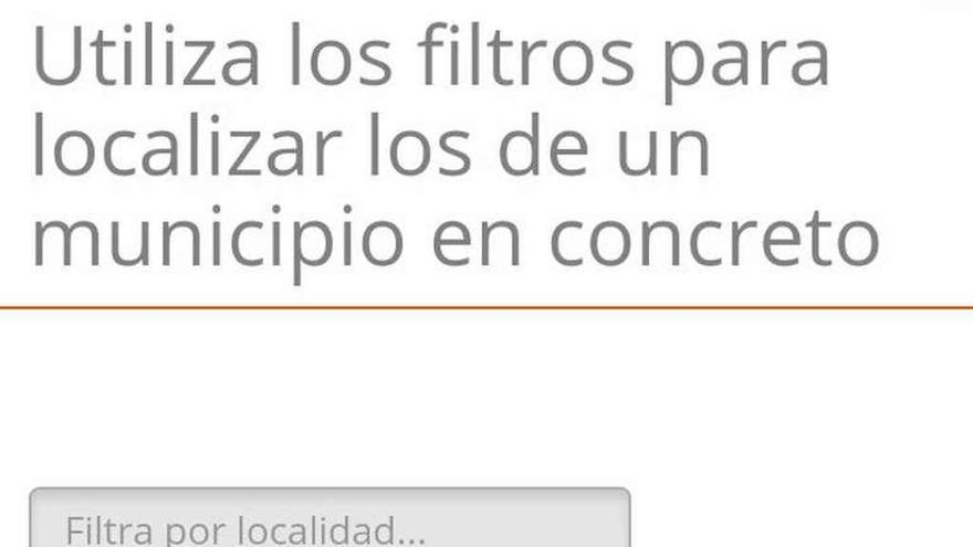 Portal en el que 20 empresas de Villaralbo tienen un espacio.