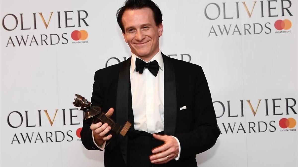 Jamie Parker, premio Olivier al mejor actor por 'Harry Potter y el niño maldito'.