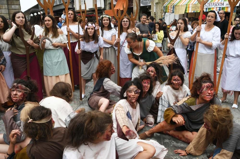 Feria Medieval Betanzos: expulsión de los leprosos