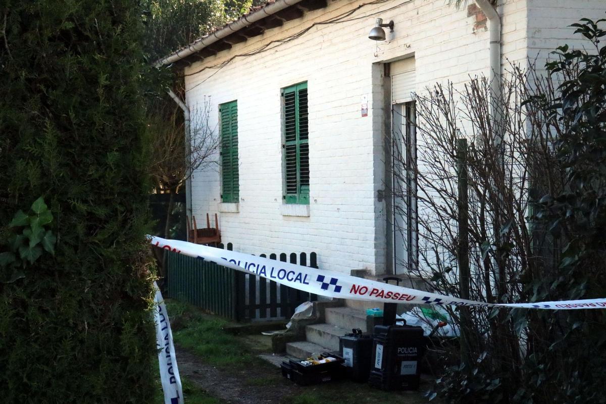 El domicilio de la víctima, en el barrio de Vilafruns de Balsareny.