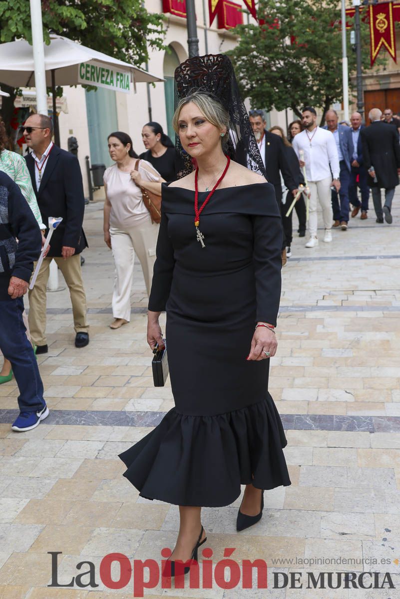 Fiestas de Caravaca: Procesión de regreso a la Basílica