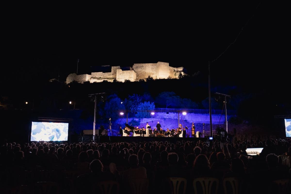 El castillo de Orpesa enmarca uno de los conciertos del Orfim.